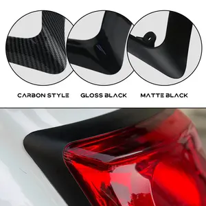Motorcycle ABS Taillight Cover Rear Lamp LED Tail Light Protector Frame Trim Black Carbon For VESPA GTS GTV 250 300 Accessories