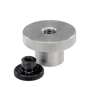 น็อตหัวลูกบิดแบบมีลายกันลื่น ผลิตในจีน เกรดเหล็กชุบ ขนาด M3 M4 M5 M6 - Product Image 1
