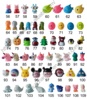 Gobelets en plastique transparents personnalisés pour enfants, 12oz/16oz, avec couvercle 3D, pour personnage de dessin animé, carnaval amusant