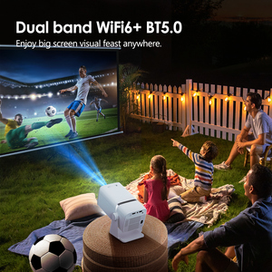 Mini thông minh chiếu không dây Wifi 6 <span class=keywords><strong>Bluetooth</strong></span> Cinema <span class=keywords><strong>Android</strong></span> 13 LCD xách tay nhỏ 720P A86 chiếu - Product Image 3