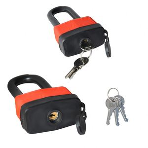 Aluminum Mortise <b>Lock</b> 35mm 40mm Steel Waterproof Laminated Padlock for Security for Door <b>Lock</b> Application Brass Key Material - Product Image 4