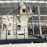 Alimentateur vibrant automatique YINGYANG YYGM-III avec roulement pour fibres de production non tissées alimentées en battage vers la machine à carder