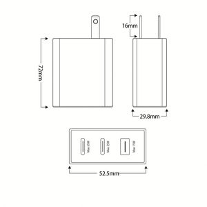 25W 45W 65W Super Fast Charger Power <b>Adapter</b> <b>USB</b> <b>Type</b> <b>C</b> PD Wall Charger for Galaxy Note 10/Note 20/S20/S21 - Product Image 6