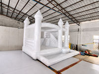 Structure gonflable de jeux pour enfants sur le thème du cirque JIALE JL-3003, avec toboggan, 4x4x3,3m, PVC, pour extérieur