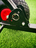 Pala quitanieves con ruedas, herramienta manual para quitar nieve en invierno, carro quitanieves de metal resistente para entradas de vehículos y patios.