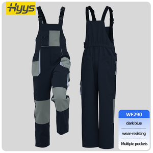 Công nghiệp làm việc Overalls thiết kế gồ ghề đa túi workwewar tùy chỉnh làm việc BIB quần - Product Image 5