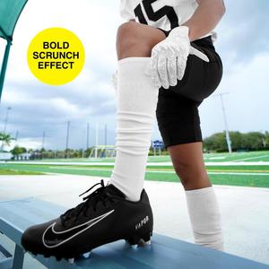 <span class=keywords><strong>Chaussettes</strong></span> de football personnalisées avec logo, <span class=keywords><strong>chaussettes</strong></span> longues de qualité supérieure pour arbitres de baseball, volleyball et soccer - Product Image 4