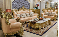 Ensemble de canapés en cuir 1+2+3 pour salon, fabrication Foshan 2023