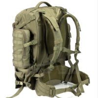 Mochila táctica de nailon duradero para hombre con sistema Molle, nuevo diseño, cierre de cremallera, Mochila para entrenamiento