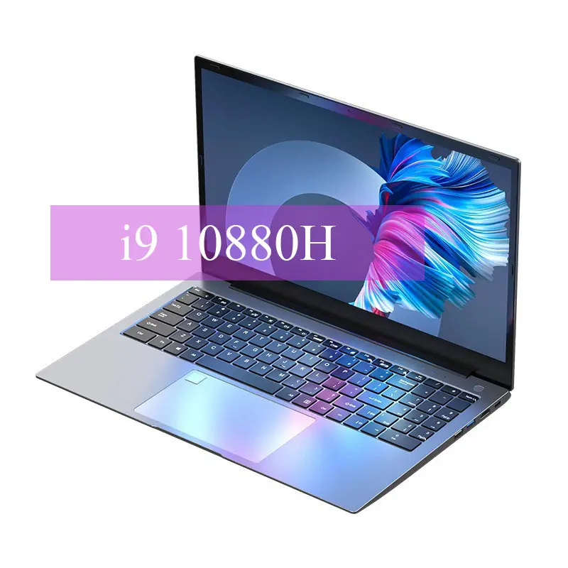 Ordenador portátil i9 de décima generación, Laptop Core i9-10880H, 16 Gb RAM, 1TB SSD, desbloqueo por huella dactilar, Teclado retroiluminado