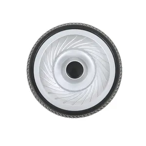 Wholesale High Quality Solid Pu Foam Tire Plastic Hub 6.5inch Eva Foam Wheel For Baby Pushchair