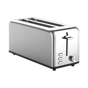 <span class=keywords><strong>Tostadora</strong></span> moderna de 4 rebanadas con <span class=keywords><strong>ranura</strong></span> extra <span class=keywords><strong>ancha</strong></span> para bagels <span class=keywords><strong>y</strong></span> pan grueso Modelo básico para uso doméstico Proveedor OEM - Product Image 5