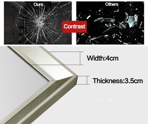 Miroir <span class=keywords><strong>de</strong></span> toilette sur pied pour chambre à coucher, miroirs décoratifs <span class=keywords><strong>de</strong></span> pleine longueur - Product Image 6