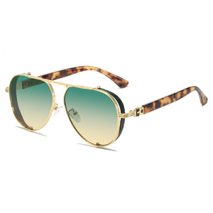 2023 all'ingrosso new fashion luxury oversize mental designer aviation occhiali <span class=keywords><strong>da</strong></span> sole occhiali <span class=keywords><strong>da</strong></span> sole per donna <span class=keywords><strong>uomo</strong></span> - Product Image 1