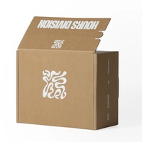 Boîte en carton personnalisée en matériaux recyclés avec pelliculage mat, gaufrage, auto-érection, bande déchirable et fermeture éclair pour cosmétiques