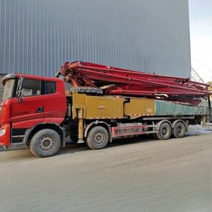 Camión Bomba de Concreto Hidráulico Usado en Buen Estado, con Pluma Plegable de 6 Secciones de 56 m y Capacidad de Bombeo de 180 m³/h, en Venta - Product Image 2