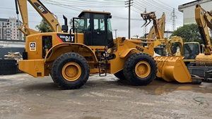รถตักล้อยางแคตเตอร์พิลลาร์ Cat 966H รุ่นปี 2022 น้ำหนักบรรทุก 7 ตัน เครื่องยนต์คัมมินส์ สีเหลือง อุปกรณ์ก่อสร้างสำหรับงานหนัก - Product Image 6