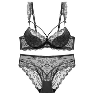 Lism Custom puro lussuria intimo Set per ragazze Sexy pizzo Push-Up Anti-Sagging reggiseno di cotone coppa reggiseno secondario seno vita - Product Image 6