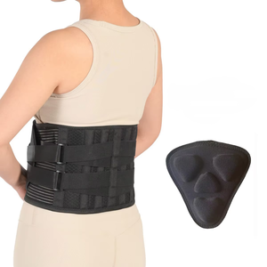Ceinture de soutien lombaire universelle, respirante, réglable, multi-tailles, pressurisée, élastique, pour la santé et le fitness - Product Image 1