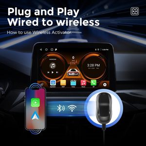 Carplay Ai Box <span class=keywords><strong>Android</strong></span> facile à utiliser <span class=keywords><strong>Android</strong></span> <span class=keywords><strong>Auto</strong></span>/IOS Carplay/Mirror <span class=keywords><strong>Link</strong></span> 3 en 1 Magic Carplay Box Navigation Car Play - Product Image 2