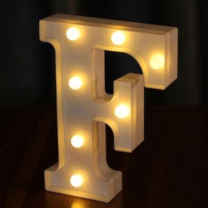 Lettres lumineuses LED Marquee, blanc chaud et blanc froid, lettres alphabétiques lumineuses pour mariage, bar, lumière de nuit, décoration d'anniversaire - Product Image 1