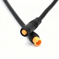 Kabel Harness Konektor Tahan Air Berkode Warna M8 Buatan Pabrik Khusus (2/3/4/5 Pin) untuk Sepeda Listrik, Skuter & Elektronik Luar Ruangan