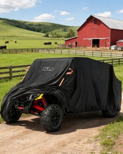 Housse UTV ILM imperméable, coupe-vent, protection toutes saisons, compatible avec Can Am Polaris <span class=keywords><strong>Kawasaki</strong></span> Textron 4-6 places, modèle MC04 - Product Image 6