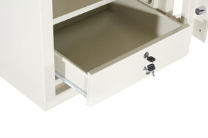 Classeur boulonné argent Document <span class=keywords><strong>Academy</strong></span> coffre-fort à verrouillage numérique pour la maison coffre-fort ignifuge - Product Image 4