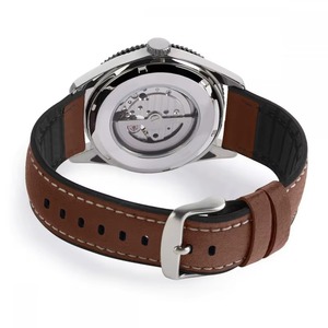Montre-bracelet automatique pour homme avec verre minéral bombé 10 ATM OEM - Product Image 6