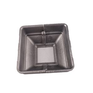 25x25 de aluminio de calidad valla baranda de la cubierta de la Base placa Base cubierta 2-pc fit - Product Image 3