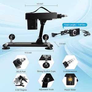 Großhandel Günstige Stoßmaschinen für Männer und Frauen Sexspielzeug für Erwachsene Dildomaschine mit Verbindungsstück - Product Image 5