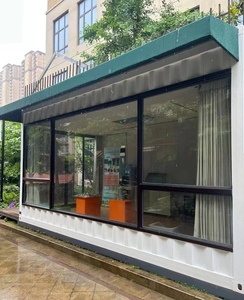 Thiết lập nhanh chóng nhà CONTAINER hàng hóa với thiết kế hiện đại không thấm nước cho địa điểm bán lẻ ngoài trời cho căn hộ làm bảng điều khiển bánh sandwich thép - Product Image 5