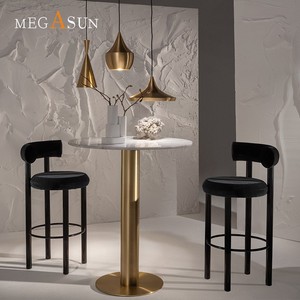Chaises de <span class=keywords><strong>Bar</strong></span> en Métal Moderne de <span class=keywords><strong>75</strong></span> <span class=keywords><strong>cm</strong></span> de Haut pour Cuisine, Restaurant, Salon, Comptoir, 2 Table, Set de <span class=keywords><strong>Chaise</strong></span> Nodic - Product Image 4