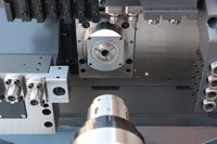 Tour CNC Suisse de Haute Précision RC206, Tour Automatique CNC de Type Suisse, Tour à Tournage Longitudinal Fanuc, Option Syntech