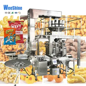 Đầy đủ tự động Túi dọc khoai tây chiên máy đóng gói chip Snack trái cây sấy khô máy đóng gói - Product Image 1