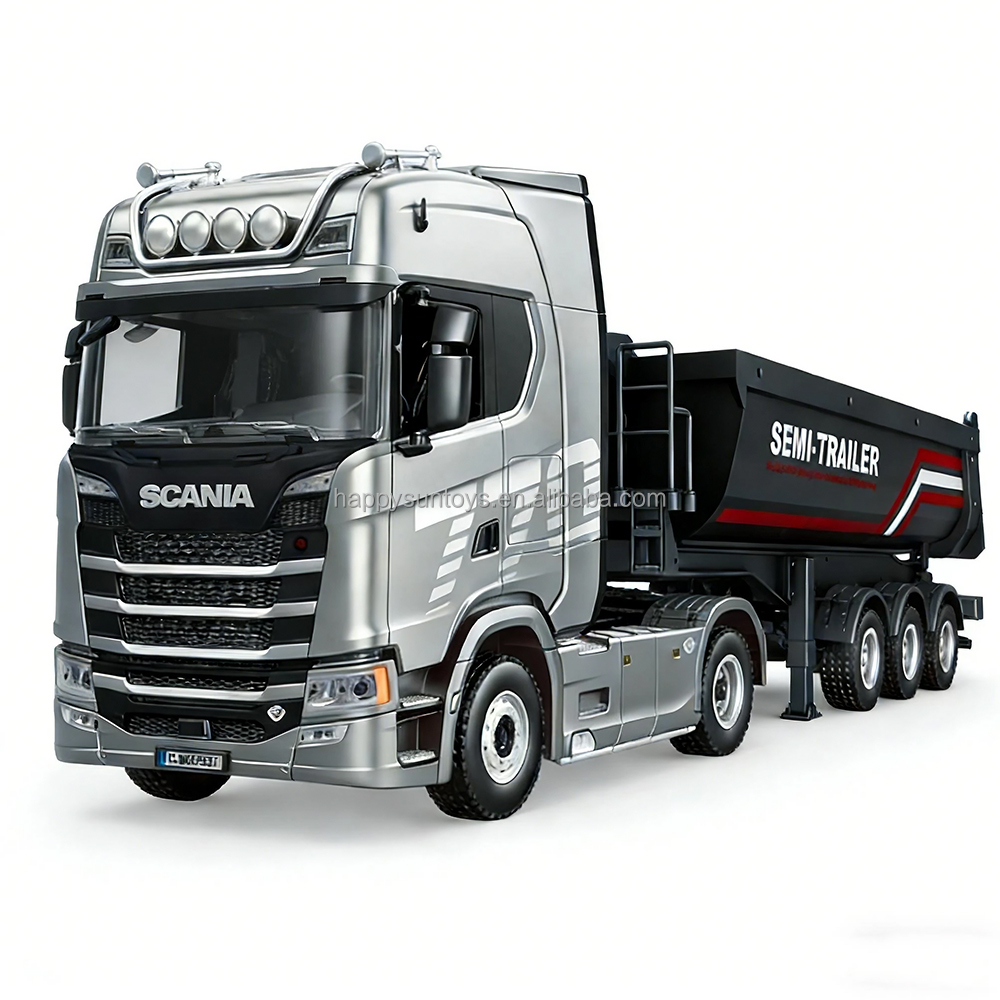 Authentic Scania 770S V8 1:18 Scale RC Tow Truck with LED Lights