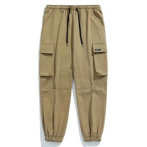 Pantalon de survêtement cargo de sport d'été décontracté en polyester de haute qualité pour hommes J0137 Slim Summer Sport Style avec taille moyenne - Product Image 2