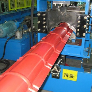 Chất Lượng Tốt Kẽm <span class=keywords><strong>Ridge</strong></span> CuộN Máy Ép Sử Dụng Kim Loại Lợp <span class=keywords><strong>Ridge</strong></span> Gạch Làm Giá Máy Móc - Product Image 6