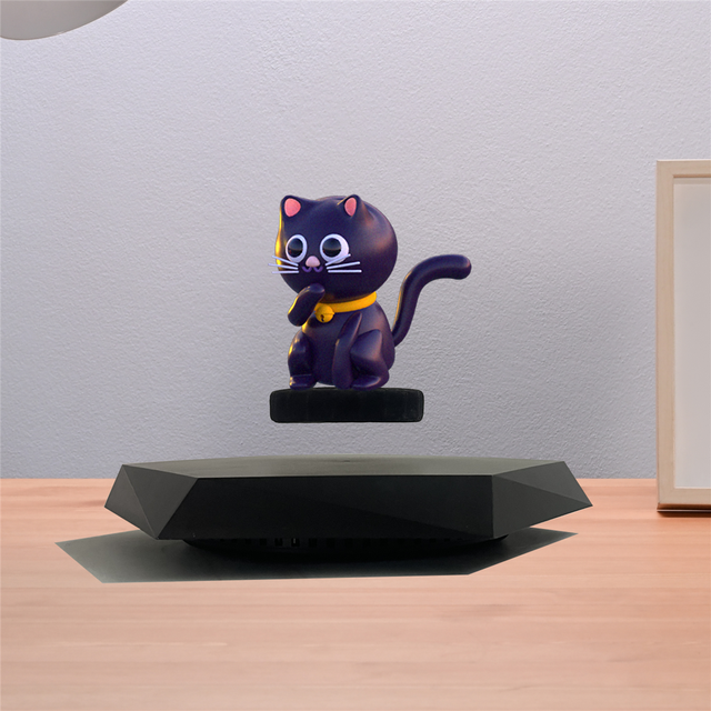 Magnetic Levitation Display Stand Elegant Magnetic Levitation Showcase for Personalized Gift & Collectibles Floating Display