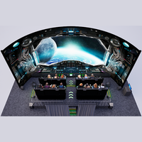 Simulateur de vol immersif 9D en réalité virtuelle pour cinéma volant d'intérieur, personnalisé OEM ODM, pour parc d'aventure