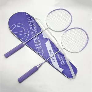 Raquette de <span class=keywords><strong>badminton</strong></span> offensive BinYao BY-380, manche en aluminium, poignée en PVC, durable, ultra-légère, 75-79g, G5, dureté moyenne - Product Image 5