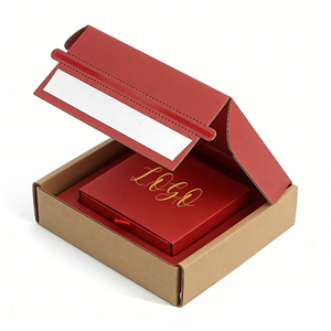 Emballage cosmétique personnalisé en carton ondulé à ouverture facile : bande détachable, fermeture éclair, boîtes d'emballage en <span class=keywords><strong>papier</strong></span> imprimé pour expédition maritime - Product Image 1