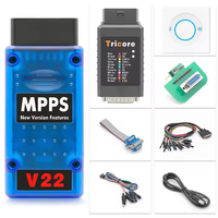MPPS V22 Versión completa mejorada de MPPS V21 V18 Desbloqueado ilimitado MPPS Master Tricore Boot ECU Chip Tuning Tool ECU Programador