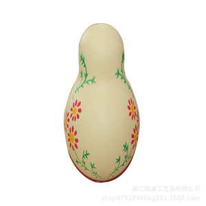 Pu Foam Russian Doll Shape Fidget Toy For Kids 2 4 Years Unisex High <b>Rebound</b> Gift - Product Image 5