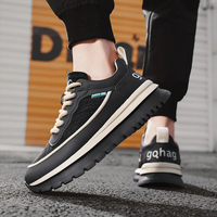 Sneakers décontractées pour hommes, design OEM, multicolores, avec empeigne épaisse et semelle épaisse, chaussures de marche tendance pour l'extérieur