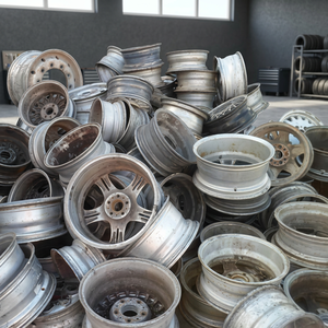 Déchets de jantes en alliage d'aluminium de pureté 99,99 %, qualité AA, blanc argenté, pour usage industriel - Product Image 3