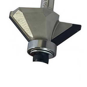 PCD 45 ° bevel Router bit-2 Flutes giảm giá cắt cho chế biến gỗ và bảng điều khiển cắt tỉa - Product Image 5