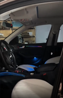 Kit d'éclairage d'ambiance ICarsin pour Audi A4 A5 Q5, 64 couleurs, éclairage d'ambiance ciel étoilé, symphonie dynamique, éclairage intérieur automobile, kit de mise à niveau