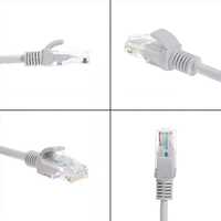 Cable de Conexión CAT5 CAT5E de 15m para Procesamiento y Fabricación de Marca |   Material CCA de 26 AWG |   Flexibles y Duraderas para Redes de Gimnasios