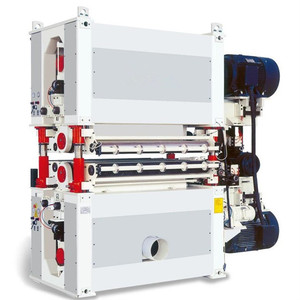 Gỗ Planer Sợi Xi Măng <span class=keywords><strong>Board</strong></span> Ván Ép Làm Rộng Vành Đai Heavy Duty Double Side Sander Gỗ Sanding Máy Cho Gỗ - Product Image 6